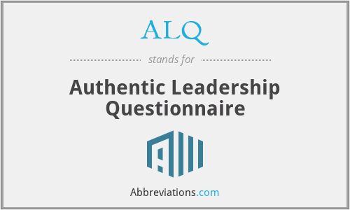 what-is-the-abbreviation-for-authentic-leadership-questionnaire